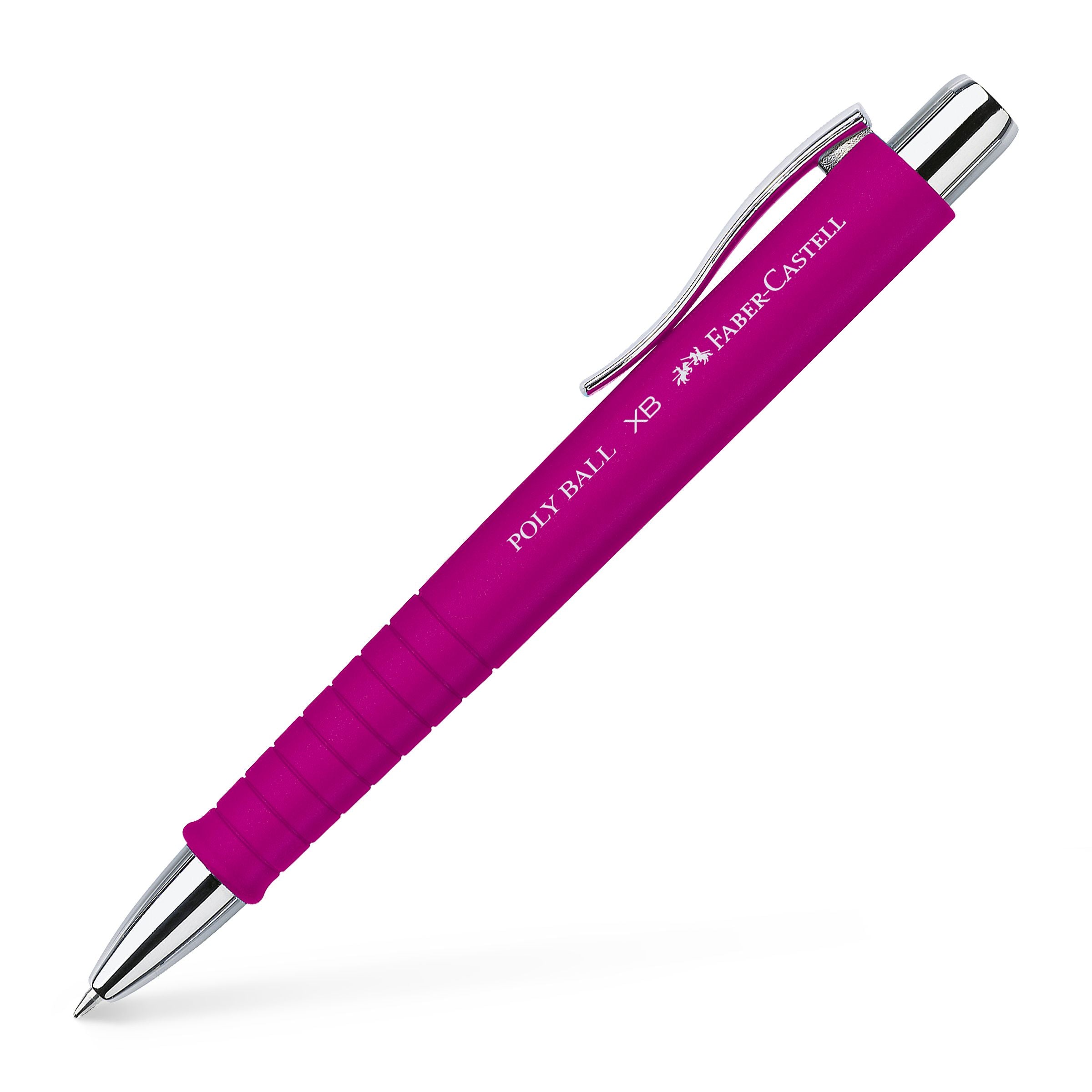 PIX CU MECANISM SI GRIP ROZ POLY BALL FABER-CASTELL PIX CU MECANISM SI GRIP ROZ POLY BALL FABER-CASTELL